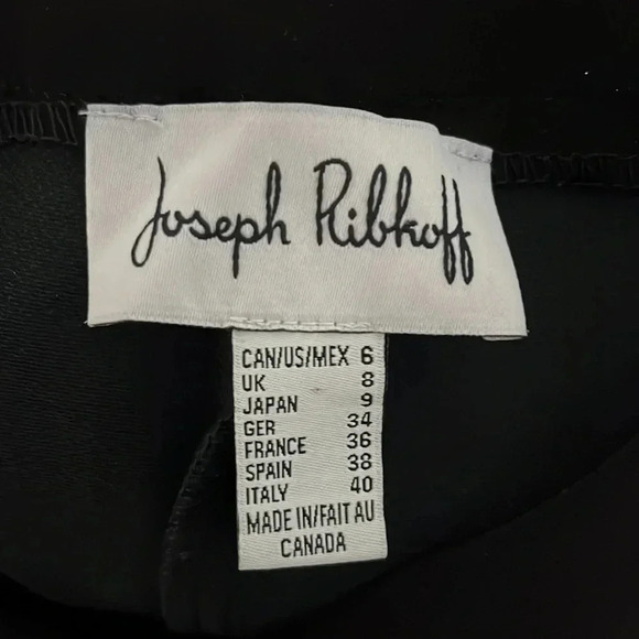 Joseph Ribkoff Black Skinny Crop Pant - Picture 6 of 6